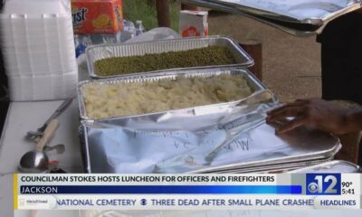 Jackson councilman hosts luncheon for police, firefighters