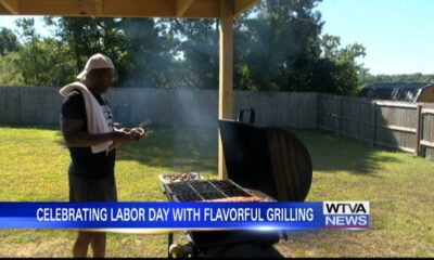 Tupelo resident spends Labor Day grilling