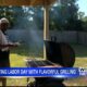 Tupelo resident spends Labor Day grilling