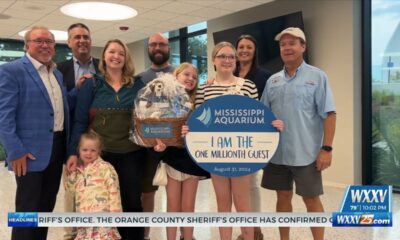 Mississippi Aquarium welcomes their millionth guest