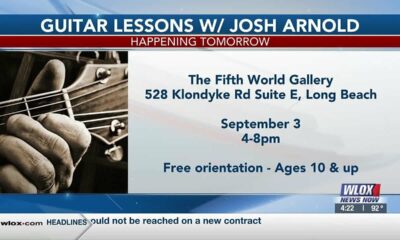 Happening Sept. 3: Josh Arnold hosting guitar lessons in Long Beach