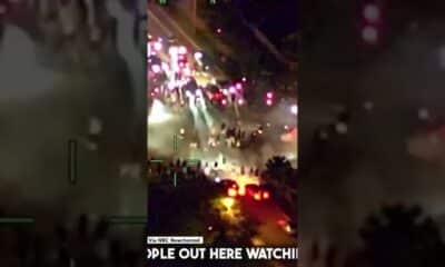 Video shows ‘coordinated street takeover’