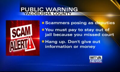 Scammers continue to pose as Yalobusha County law enforcement