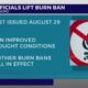 Fire officials lift burn ban in Murfreesboro, TN