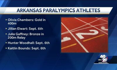 Five Arkansans competing in the 2024 Paralympics