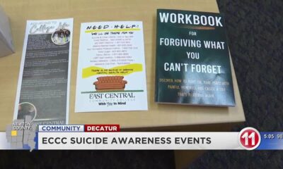 East Central Community College hosts Suicide Awareness and Prevention events