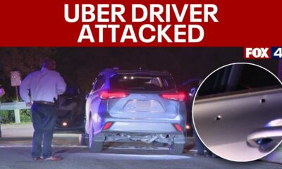 Dallas Uber driver shot by attempted robbers while picking up customer