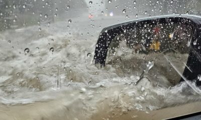 Man’s video shows moment he was trapped in SUV as street floods in San Antonio