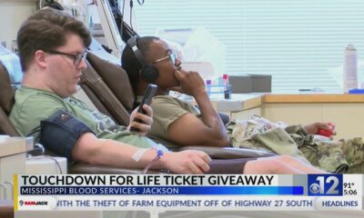 Mississippi Blood Services hosts football ticket giveaway. Here’s how to enter