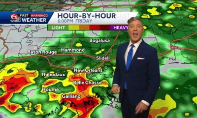 Stormy days, flood risks, flood watches, Saints forecast, and a check on the tropics