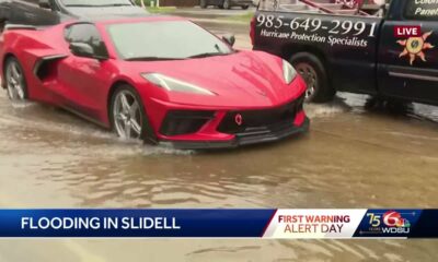 Gause Boulevard floods in Slidell