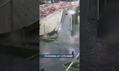 Street flooding in Tampa