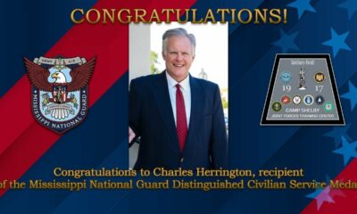 WDAM’s Charles Herrington receives civilian service medal; ‘Charles Herrington Day’ declared in H...