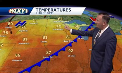 Impact weather: A few storms possible Friday evening