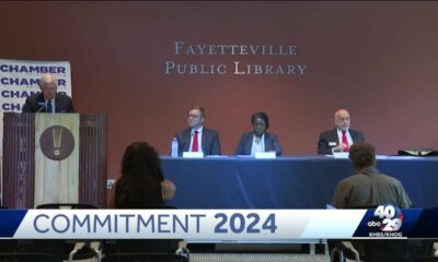 Fayetteville candidates share their views at library forum