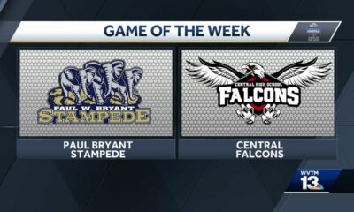 Game of the Week: Paul Bryant vs. Central Tuscaloosa