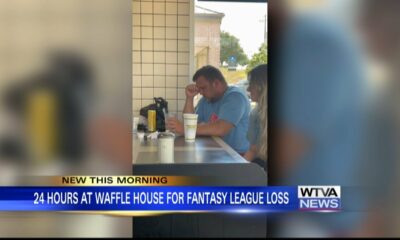 A fantasy league loss means 24 hours at a Waffle House