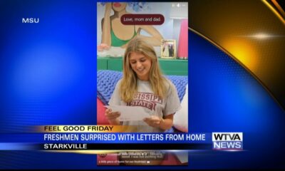 MSU surprised college freshmen with letters from home