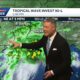 Tracking rain associated with Invest 90-L and a continued flood threat