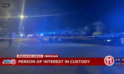 BREAKING: Person of interest in custody for Tuesday shooting in Meridian