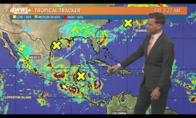 Friday 5 am Tropical Update: Invest 90 fuel tropical rains in the Gulf