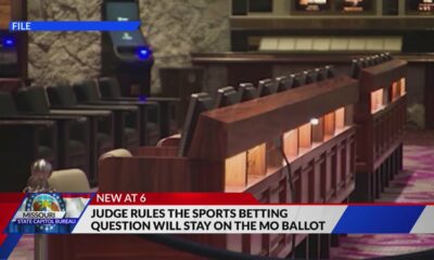 Judge rules for sports betting initiative to stay on Missouri ballots