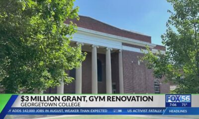 Georgetown College receives $3M in grants to renovate historic gym