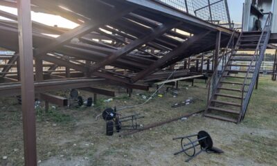 Woman dies after partial bleacher collapse at Kendall County Fair rodeo