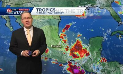 Cold front moves through, but rain returning