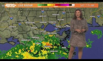 New Orleans Weather: Rain ending by Saturday afternoon, cooler air returning tonight