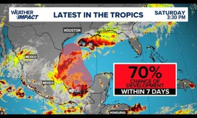 Tropical update: Tropical wave in Bay of Campeche now has a 70% chance of development