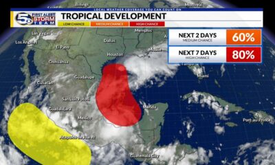 Depression likely to form in the western Gulf of Mexico: Saturday 7p Update