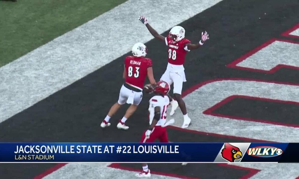 Louisville comes out on top with 49-14 victory over Jacksonville State