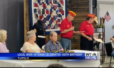 Celebration held for veteran’s 100th birthday