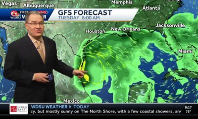 Tracking a possible tropical system in The Gulf