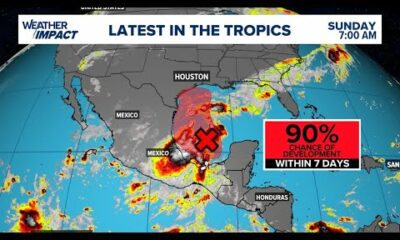 Tropical update: Monitoring a tropical wave in the Baye of Campeche with high chance of development