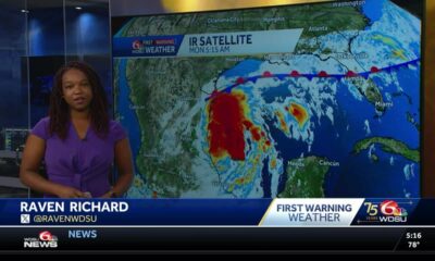 Tropical Storm Francine expected today, landfall shifts more east in Louisiana