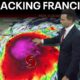 Tropical Storm Francine's path