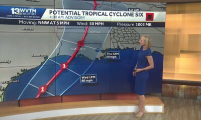 Tropical Storm Francine will likely develop in the Gulf of Mexico Monday