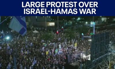 Israel-Hamas War: Largest protest to date in Tel Aviv | FOX 7 Austin