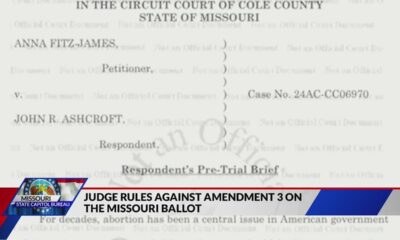 Missouri secretary of state 'decertifies' Amendment 3 petition