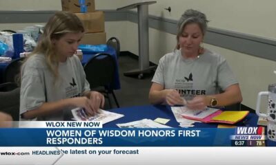 Women of Wisdom honor first responders with goody bags