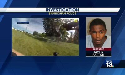 Suspect shot by Birmingham police booked in jail after hospitalization