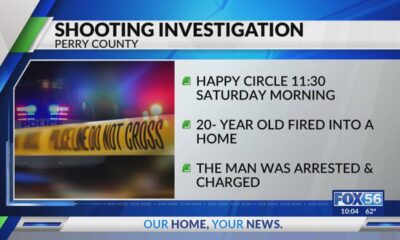 Man arrested in connection with Perry County shooting investigation