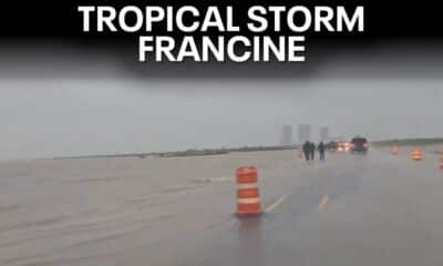 Texas and Louisiana prepare for Francine