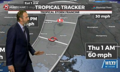 09/10 Ryan's “Francine Latest” Tuesday Morning Forecast