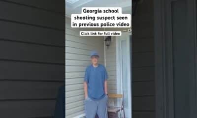 Georgia school shooting suspect seen in previous police video