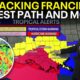 Tropical Storm Francine: Latest track, landfall, impact