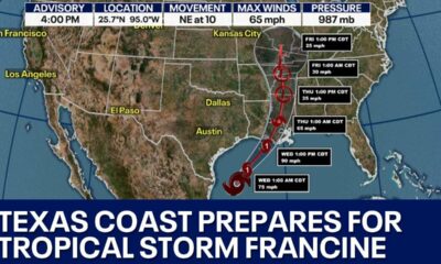 Tropical Storm Francine: Texas is preparing for possible heavy rain and high winds | FOX 7 Austin