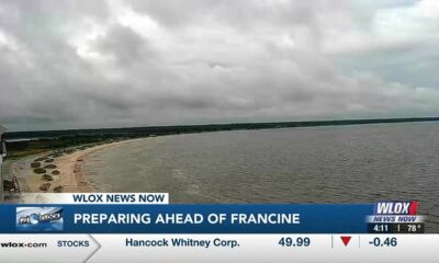 Storm preparations underway as South Mississippi prepares for Tropical Storm Francine